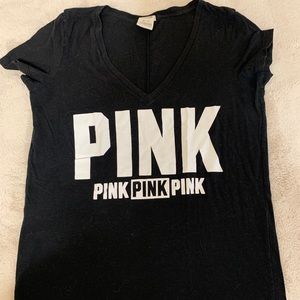 VS Pink vneck t-shirt